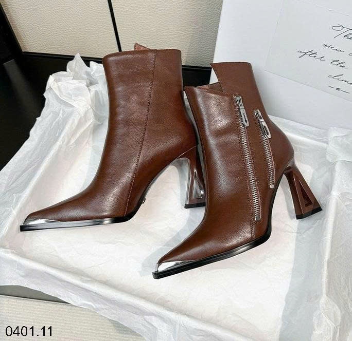 26HA0401.11 - GIÀY BỐT CAO GÓT PHONG CÁCH ANH