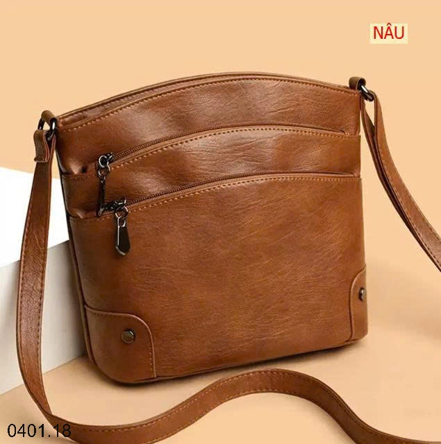 26HA0401.18 - TÚI XÁCH XÔ NHIỀU NGĂN ĐEO VAI