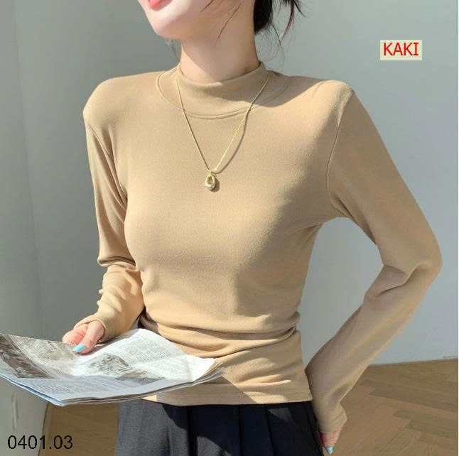 26HA0401.03 - ÁO GIỮ NHIỆT LÓT LÔNG DÀY ẤM CHO NỮ