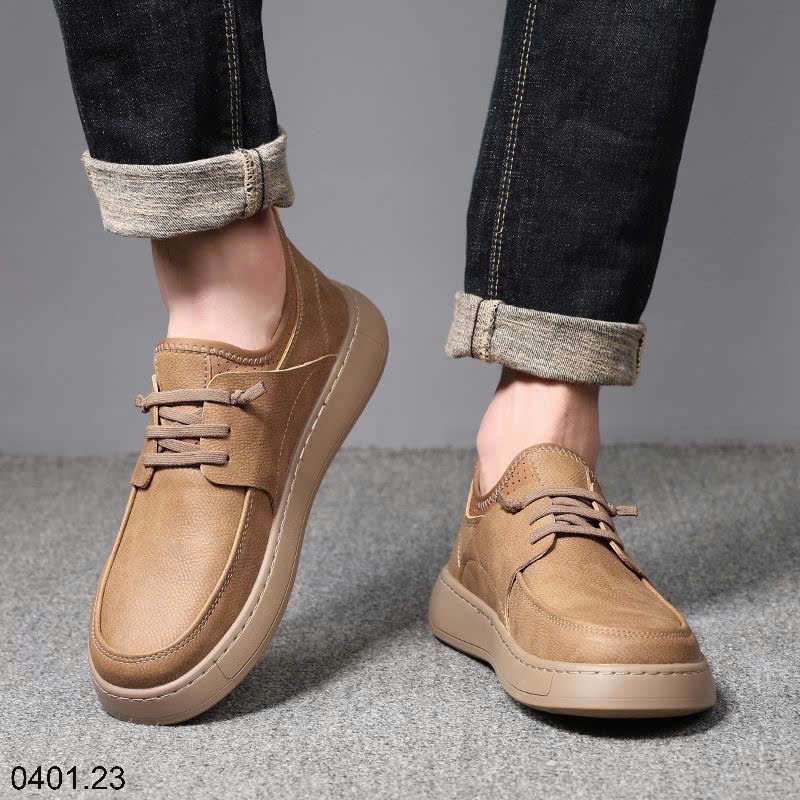 26HA0401.23 - GIÀY BỆT DA NAM