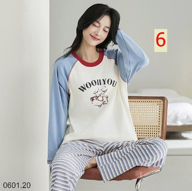 26HA0601.20 - BỘ MẶC NHÀ KÈM BRA CHO NỮ