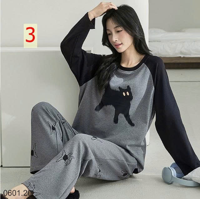26HA0601.20 - BỘ MẶC NHÀ KÈM BRA CHO NỮ