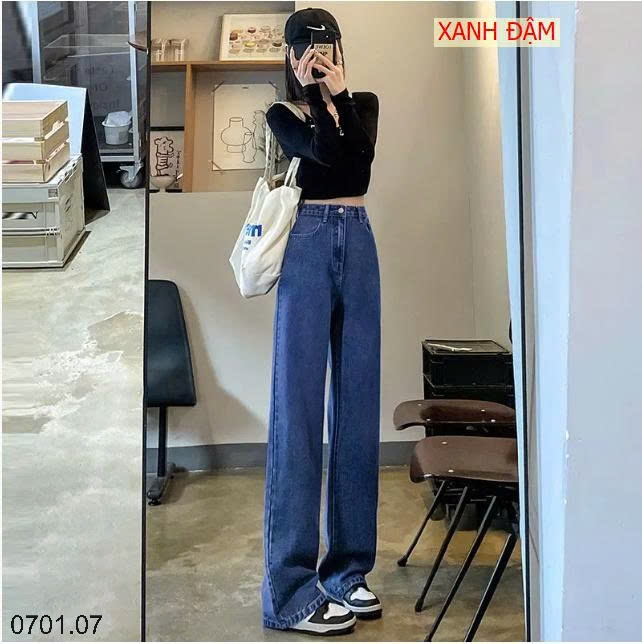 26HA0701.07 - QUẦN JEAN SUÔNG NỮ