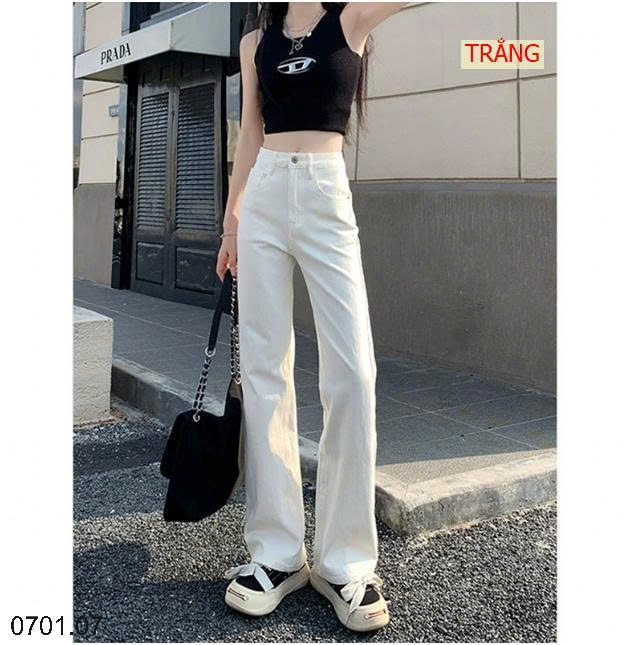 26HA0701.07 - QUẦN JEAN SUÔNG NỮ