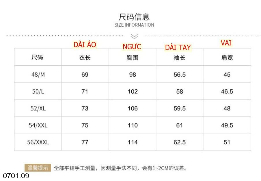 26HA0701.09 - ÁO POLO DÀI TAY TRUNG NIÊN