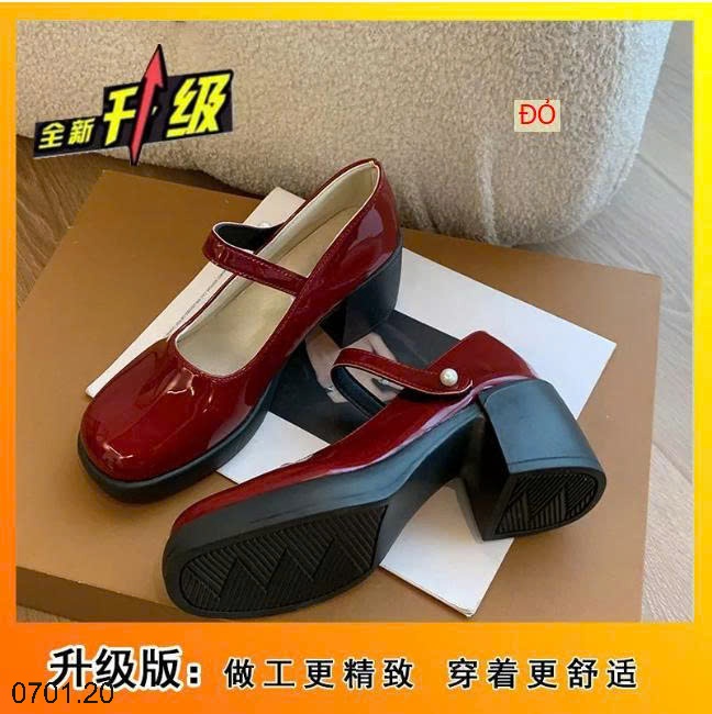26HA0701.20 - GIÀY CAO GÓT MARY JANE
