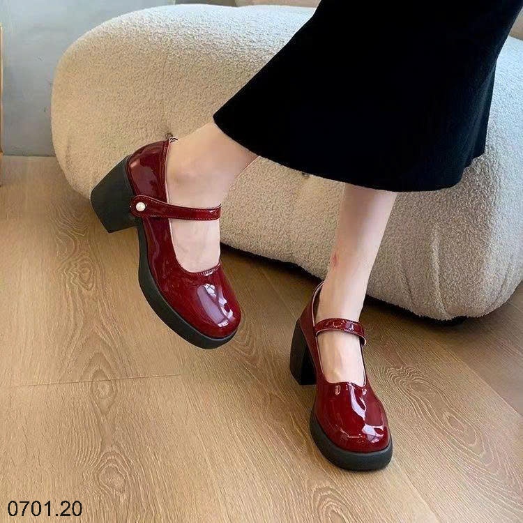 26HA0701.20 - GIÀY CAO GÓT MARY JANE
