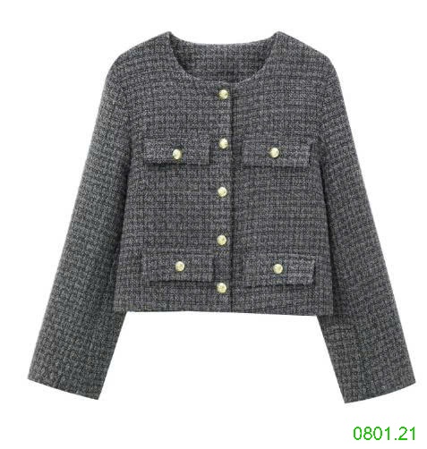 26HA0801.21 - ÁO KHOÁC DẠ TWEED