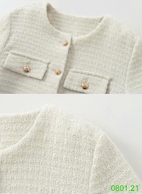 26HA0801.21 - ÁO KHOÁC DẠ TWEED