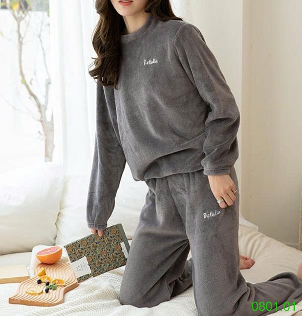 26HA0801.01 - BỘ NỈ LÔNG SAN HÔ