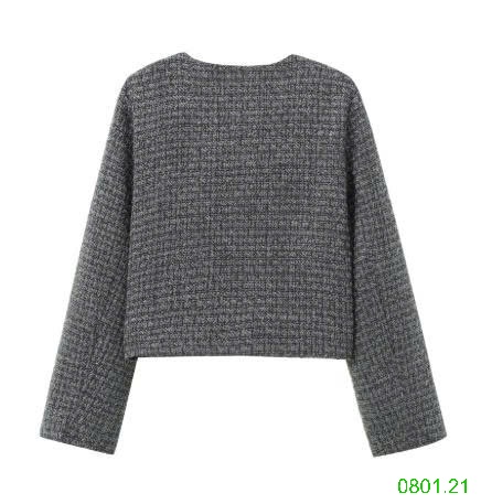 26HA0801.21 - ÁO KHOÁC DẠ TWEED