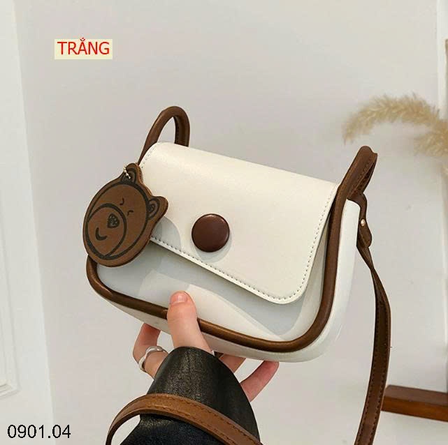 26HA0901.04 - TÚI XÁCH GẤU MINI ĐEO CHÉO