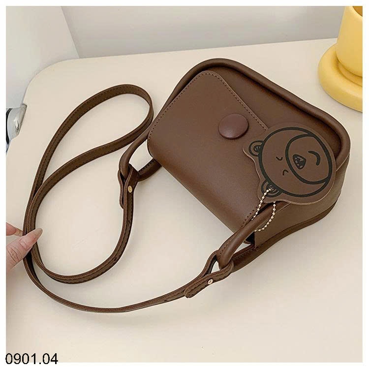 26HA0901.04 - TÚI XÁCH GẤU MINI ĐEO CHÉO