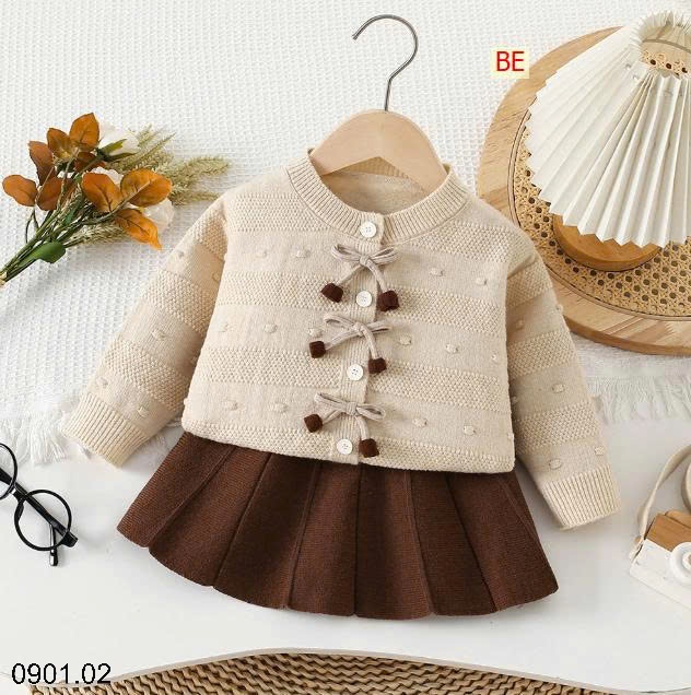 26HA0901.02 - SET VÁY LEN DỄ THƯƠNG BG