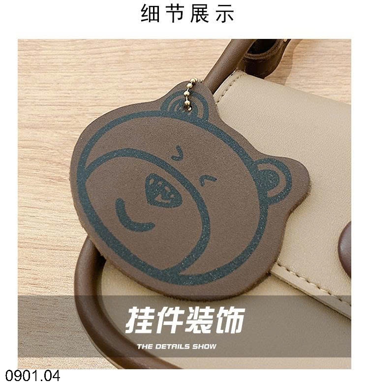 26HA0901.04 - TÚI XÁCH GẤU MINI ĐEO CHÉO