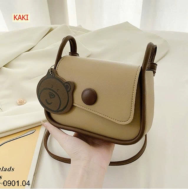26HA0901.04 - TÚI XÁCH GẤU MINI ĐEO CHÉO