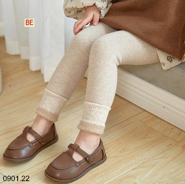 26HA0901.22 - QUẦN LEGGING LÓT LÔNG CHO BÉ GÁI
