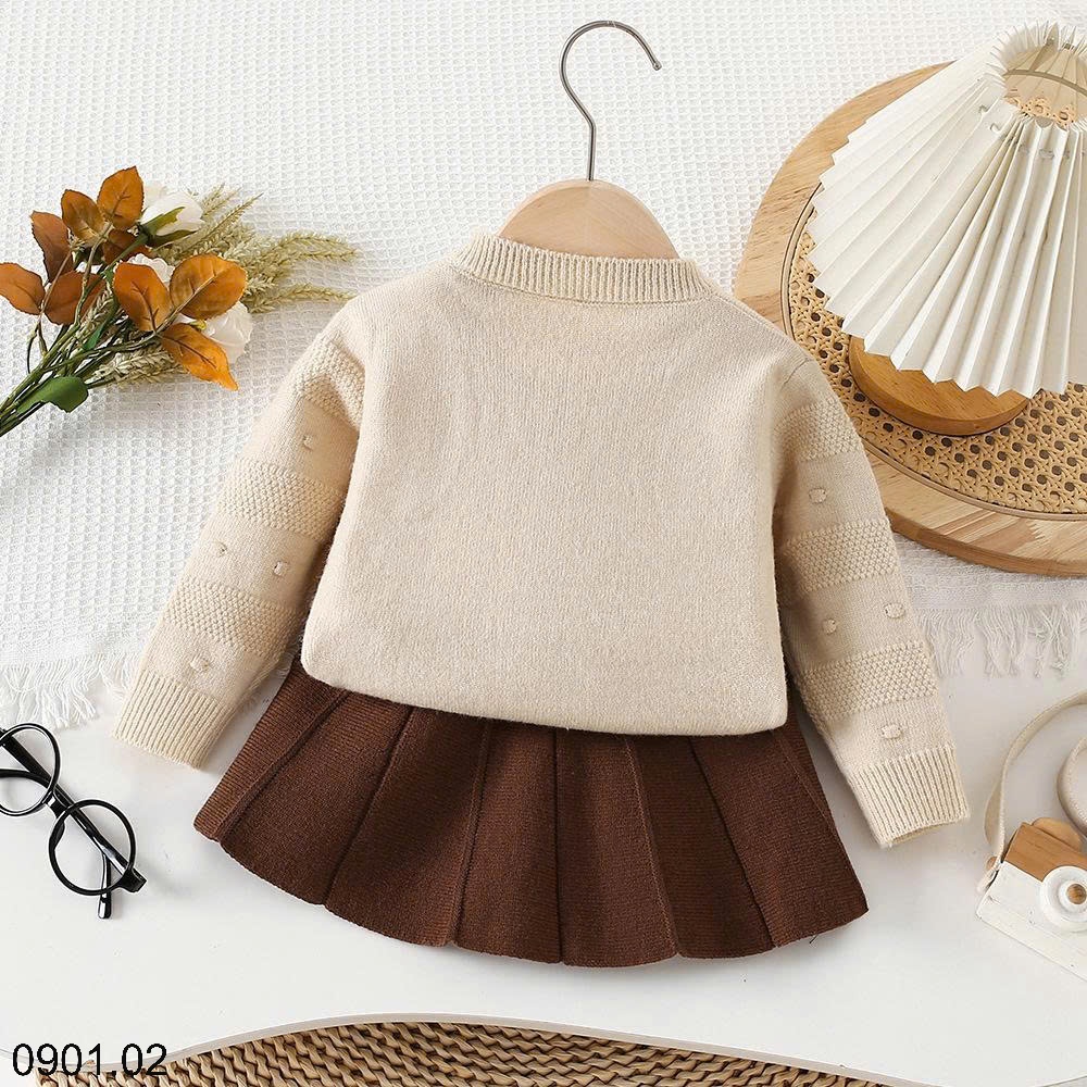 26HA0901.02 - SET VÁY LEN DỄ THƯƠNG BG
