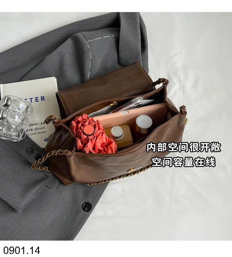 26HA0901.14 - TÚI XÁCH PHỐI DÂY XÍCH