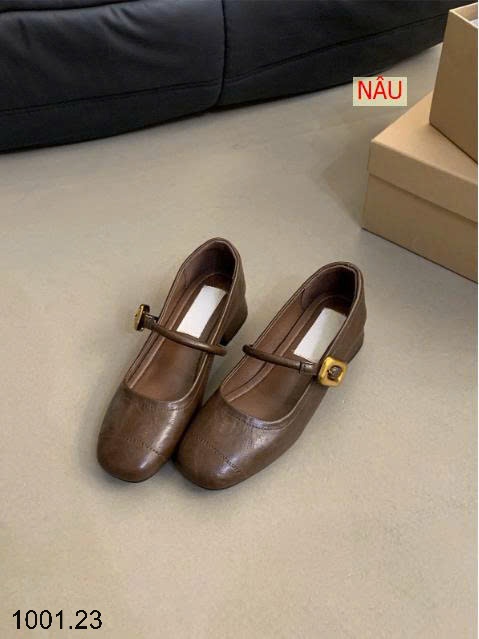 26HA1001.23 - GIÀY MARY JEAN MŨI TRÒN