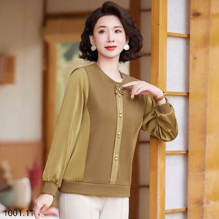 26HA1001.11 - ÁO DÀI TAY SANG TRỌNG CHO MẸ