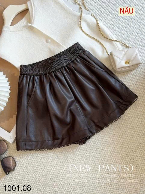 26HA1001.08 - QUẦN SHORT DA ANNA NỮ