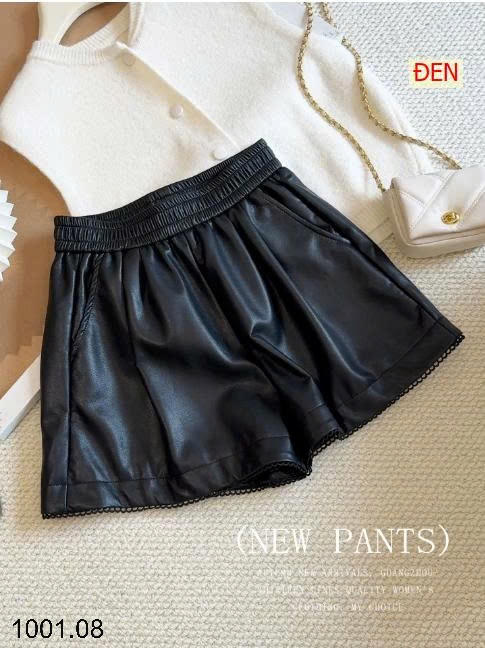 26HA1001.08 - QUẦN SHORT DA ANNA NỮ