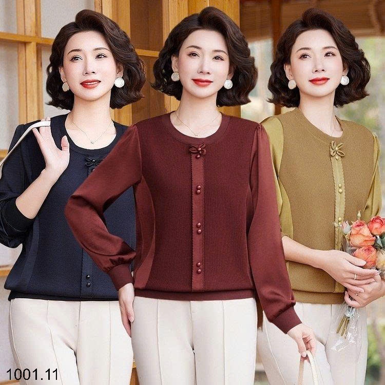 26HA1001.11 - ÁO DÀI TAY SANG TRỌNG CHO MẸ