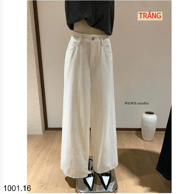 26HA1001.16 - QUẦN JEAN ỐNG ĐỨNG CẠP CAO WGWE