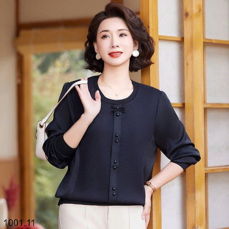 26HA1001.11 - ÁO DÀI TAY SANG TRỌNG CHO MẸ