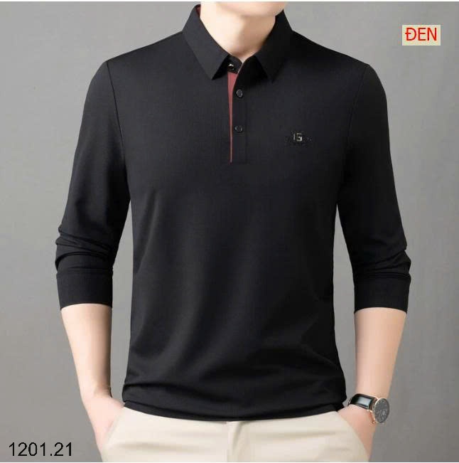 26HA1201.21 - ÁO POLO NAM DÀI TAY