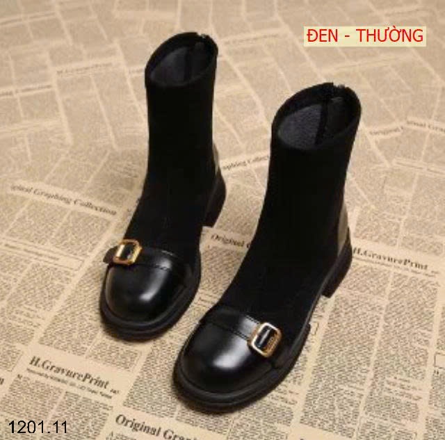26HA1201.11 - GIÀY BỐT CHELSEA THANH LỊCH NỮ