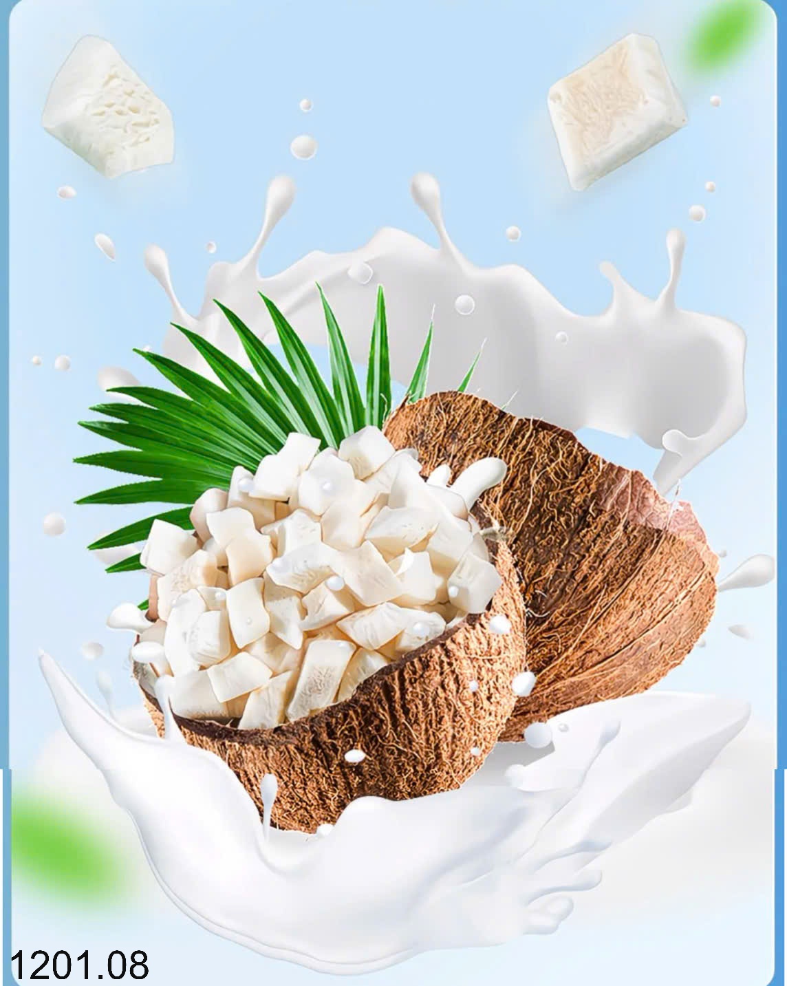 26HA1201.08 - SET 5 GÓI DỪA NƯỚNG