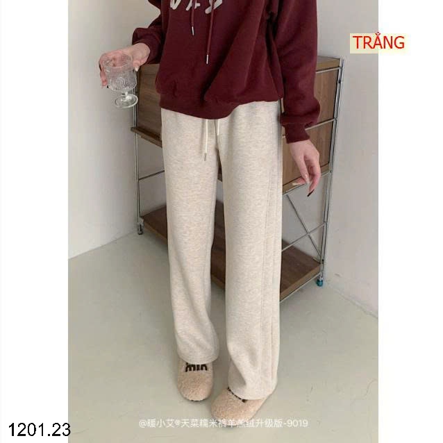 26HA1201.23 - QUẦN NỈ ỐNG RỘNG LÓT LÔNG SIÊU HOT