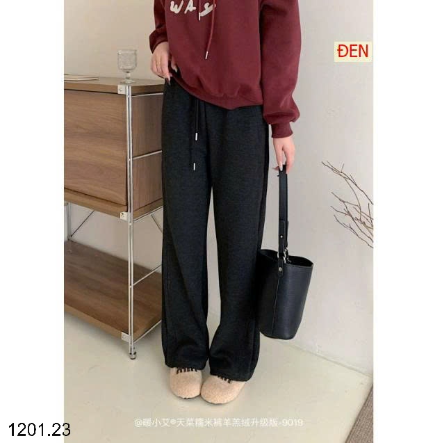 26HA1201.23 - QUẦN NỈ ỐNG RỘNG LÓT LÔNG SIÊU HOT