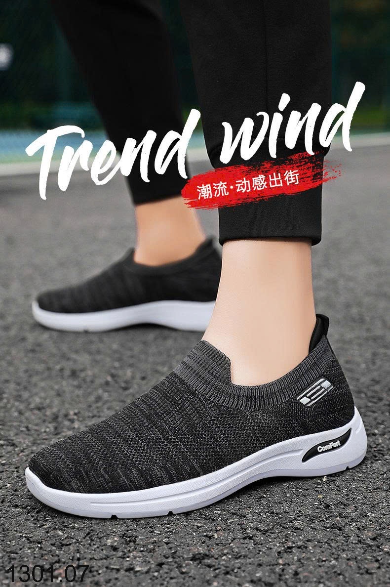 26HA1301.07 - GIÀY LƯỜI THỂ THAO NAM THOÁNG KHÍ