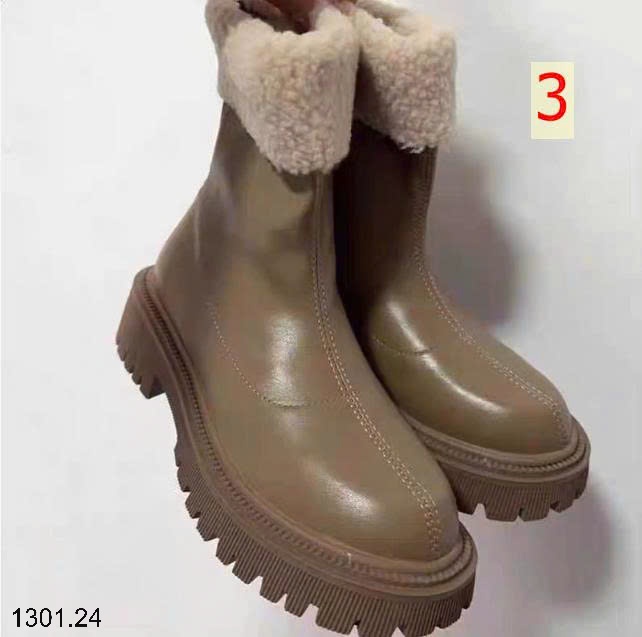 26HA1301.24 - GIÀY BOOT CỔ LÔNG QC HOTHIT