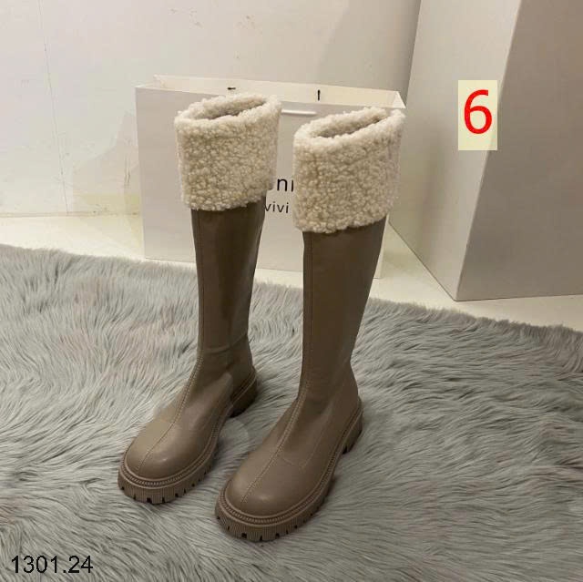 26HA1301.24 - GIÀY BOOT CỔ LÔNG QC HOTHIT