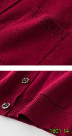 26HA1501.14 - CARDIGAN LÓT LÔNG DÀY CHO MẸ