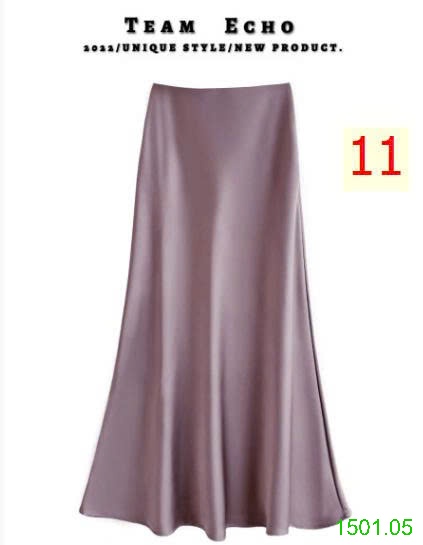 26HA1501.05 - CHÂN VÁY LỤA SATIN