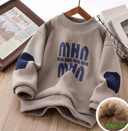 26HA1501.10 - ÁO NỈ LÓT LÔNG SIZE ĐẠI BÉ TRAI