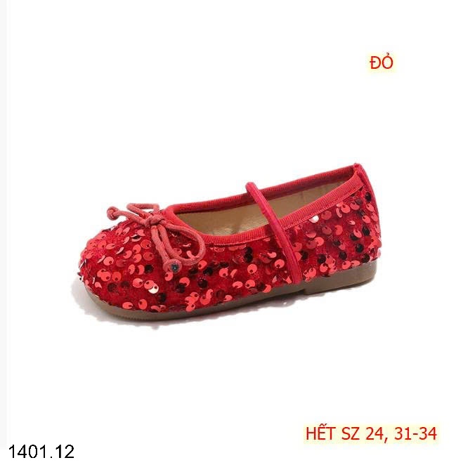 26HA1401.12 - GIÀY BỆT BLING CHO BÉ YÊU