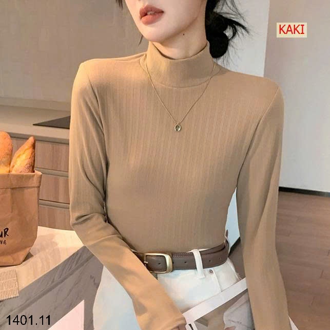 26HA1401.11 - ÁO GIỮ NHIỆT CỔ 3P CHO NỮ