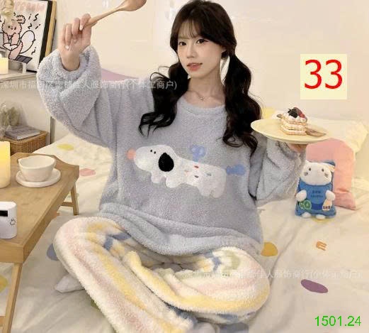 26HA1501.24 - BỘ NGỦ LÔNG HOẠT HÌNH DỄ THƯƠNG