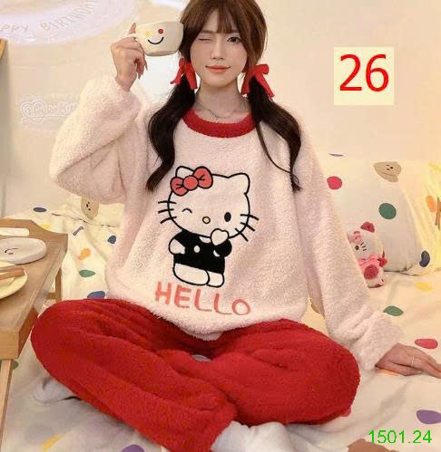 26HA1501.24 - BỘ NGỦ LÔNG HOẠT HÌNH DỄ THƯƠNG