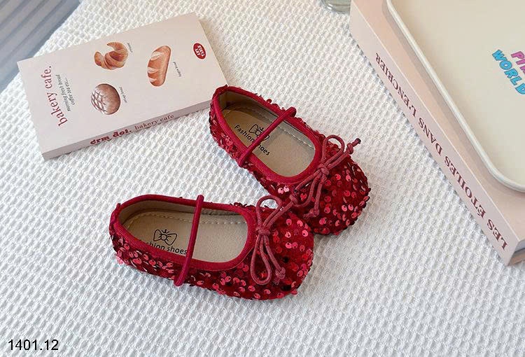 26HA1401.12 - GIÀY BỆT BLING CHO BÉ YÊU