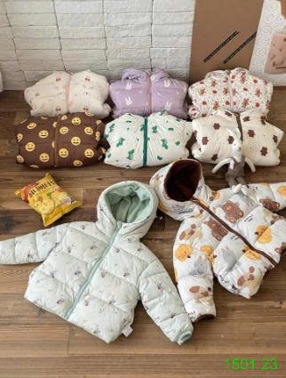 26HA1501.23 - ÁO PHAO 2 MẶT CUTE CHO BÉ