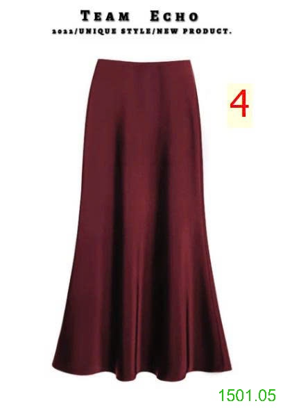 26HA1501.05 - CHÂN VÁY LỤA SATIN