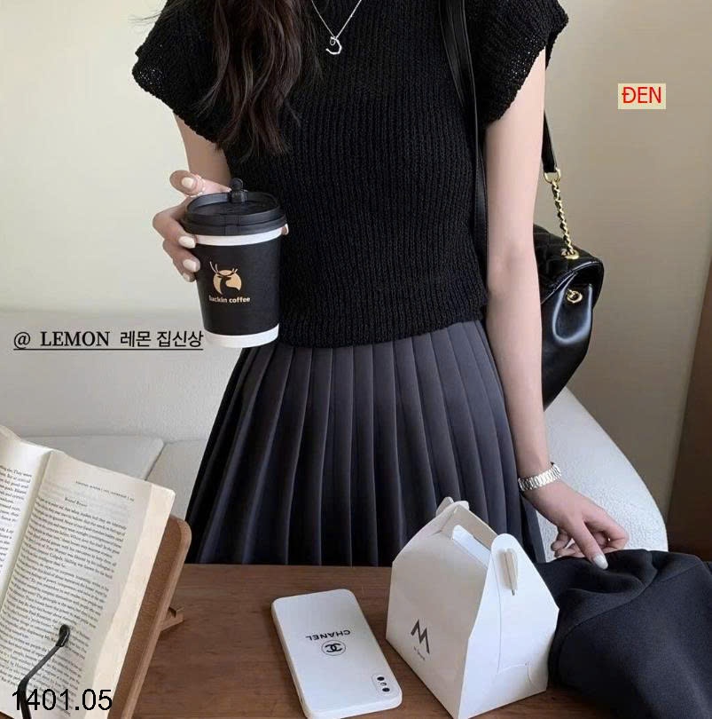 26HA1401.05 - SET 2 ÁO LEN LƯỚI NGẮN TAY