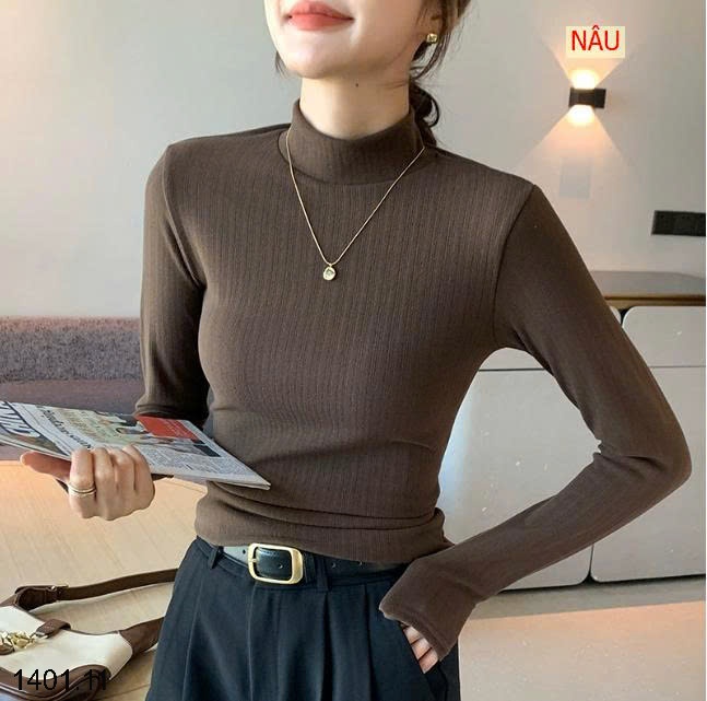 26HA1401.11 - ÁO GIỮ NHIỆT CỔ 3P CHO NỮ